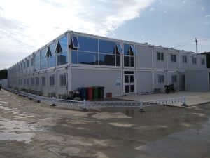 天恒集團建筑項目指揮部建設(shè)案例實拍