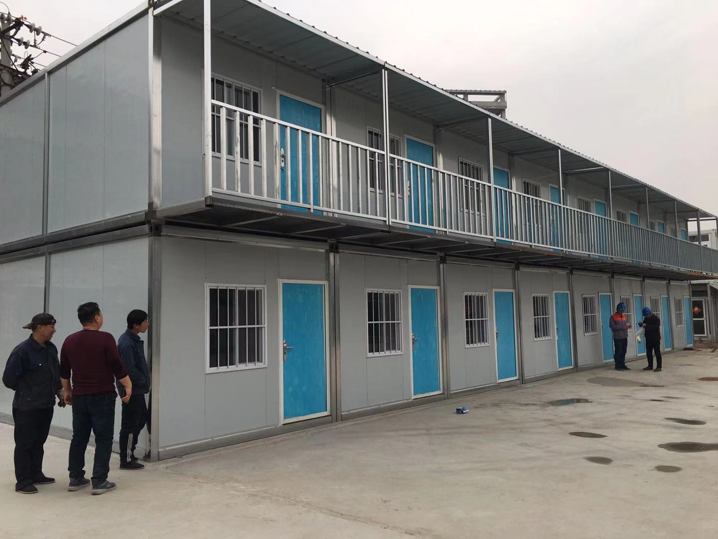 建工集團亦莊項目住人集裝箱案例